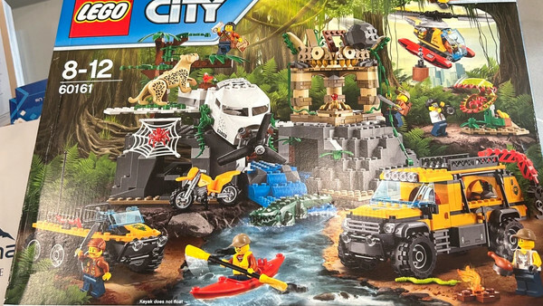 TE KOOP : NIEUW! Lego set 60161 : Jungle exploration site, 782 steentjes, retired, uit 2017