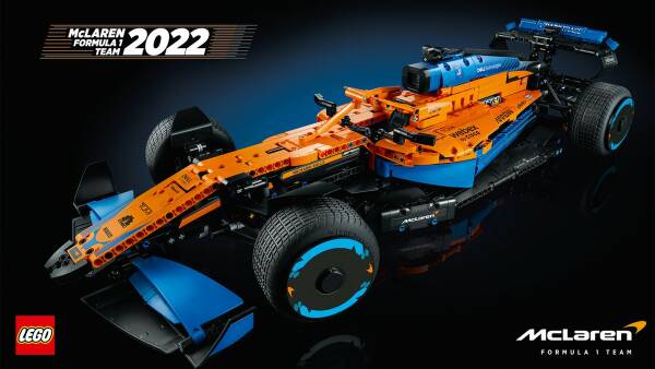 McLaren F1, technic, set 42141, 1432 steentjes