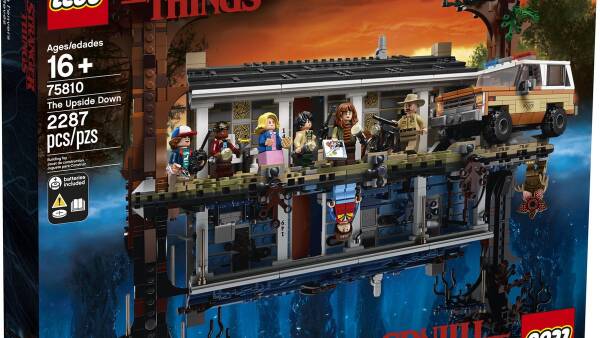 Stranger things, the upside down, set 75810, 2287 steentjes