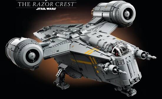 Star Wars, Razor Crest UCS, 6187 steentjes
